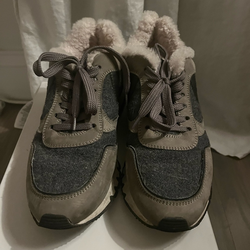 Voile Blanche Julia shearling sneakers 39